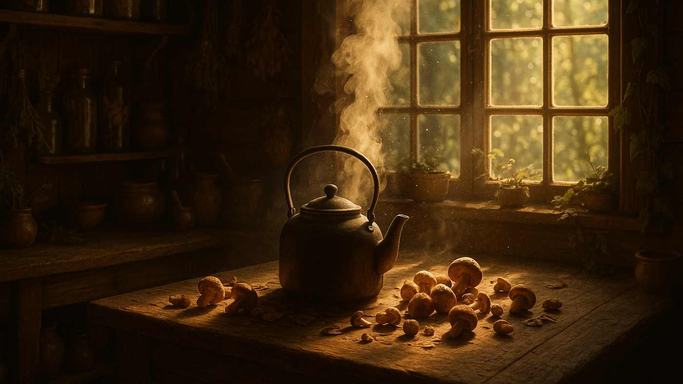 Don’t Swallow a Capsule—Drink It Instead: How Mushroom Tea Rewires Your Mornings