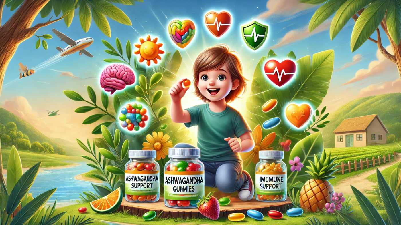 Ashwagandha Gummies for Kids: Health Benefits & Safety Guide