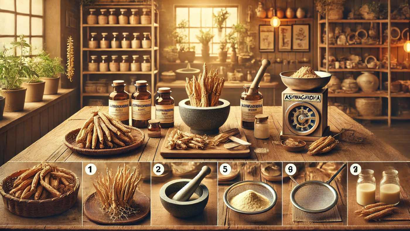 How to Make Ashwagandha Powder at Home: A Step-by-Step Guide