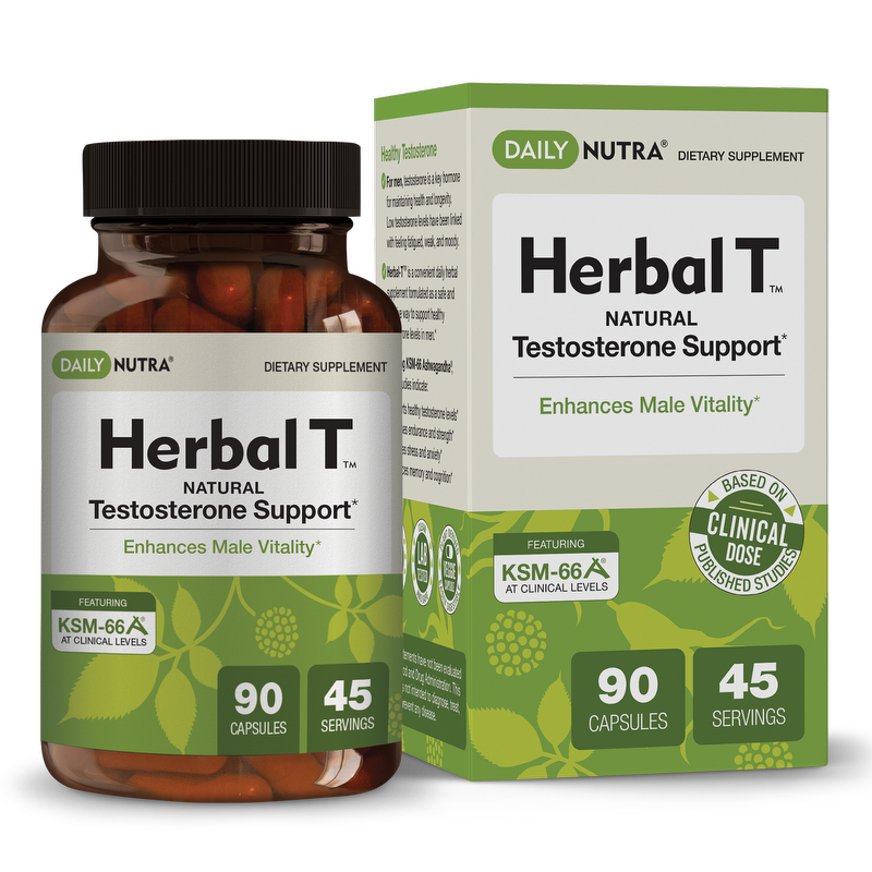 Herbal T Natural Testosterone Booster DailyNutra Herbal T Natural Testosterone Booster DailyNutra