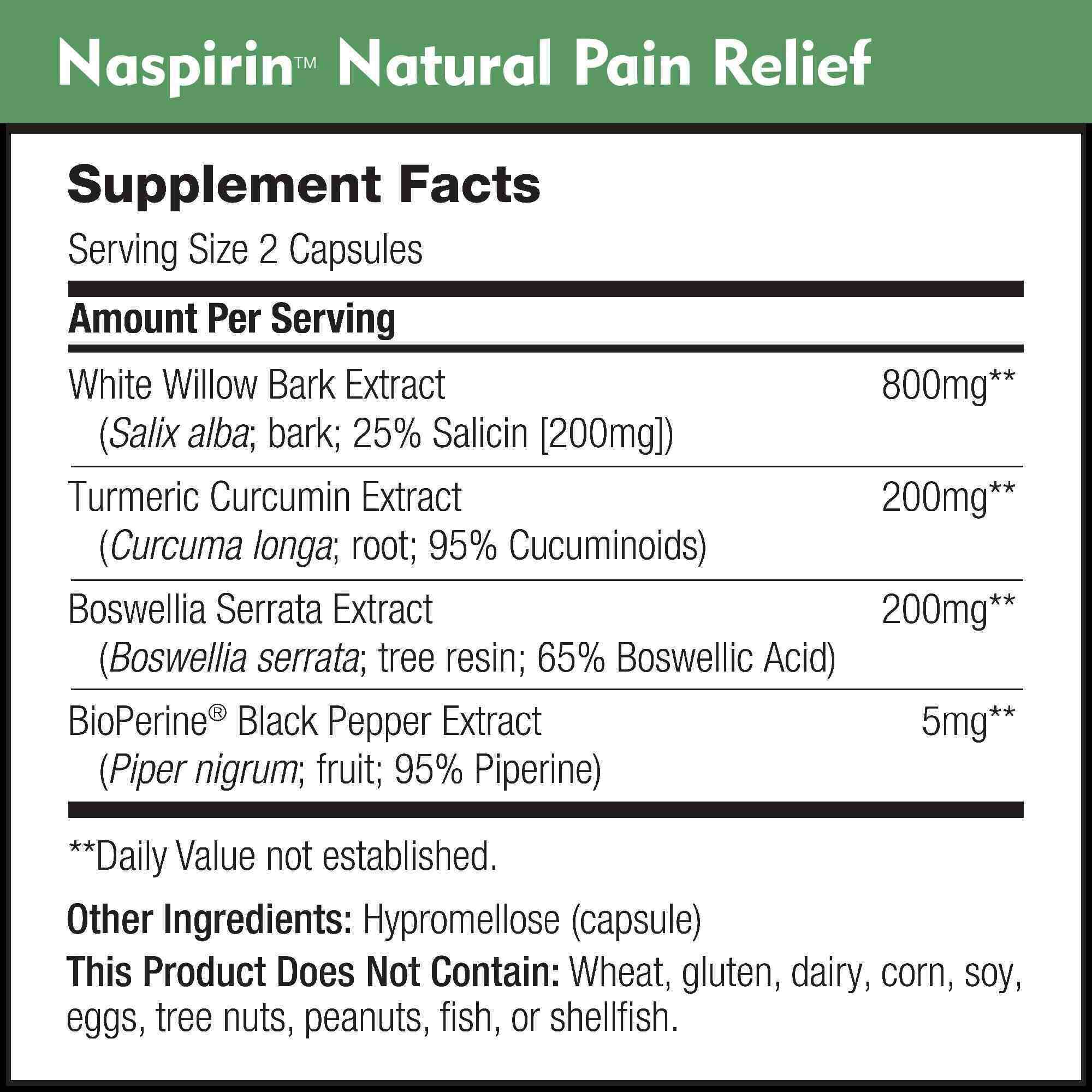 Naspirin Natural Pain Support