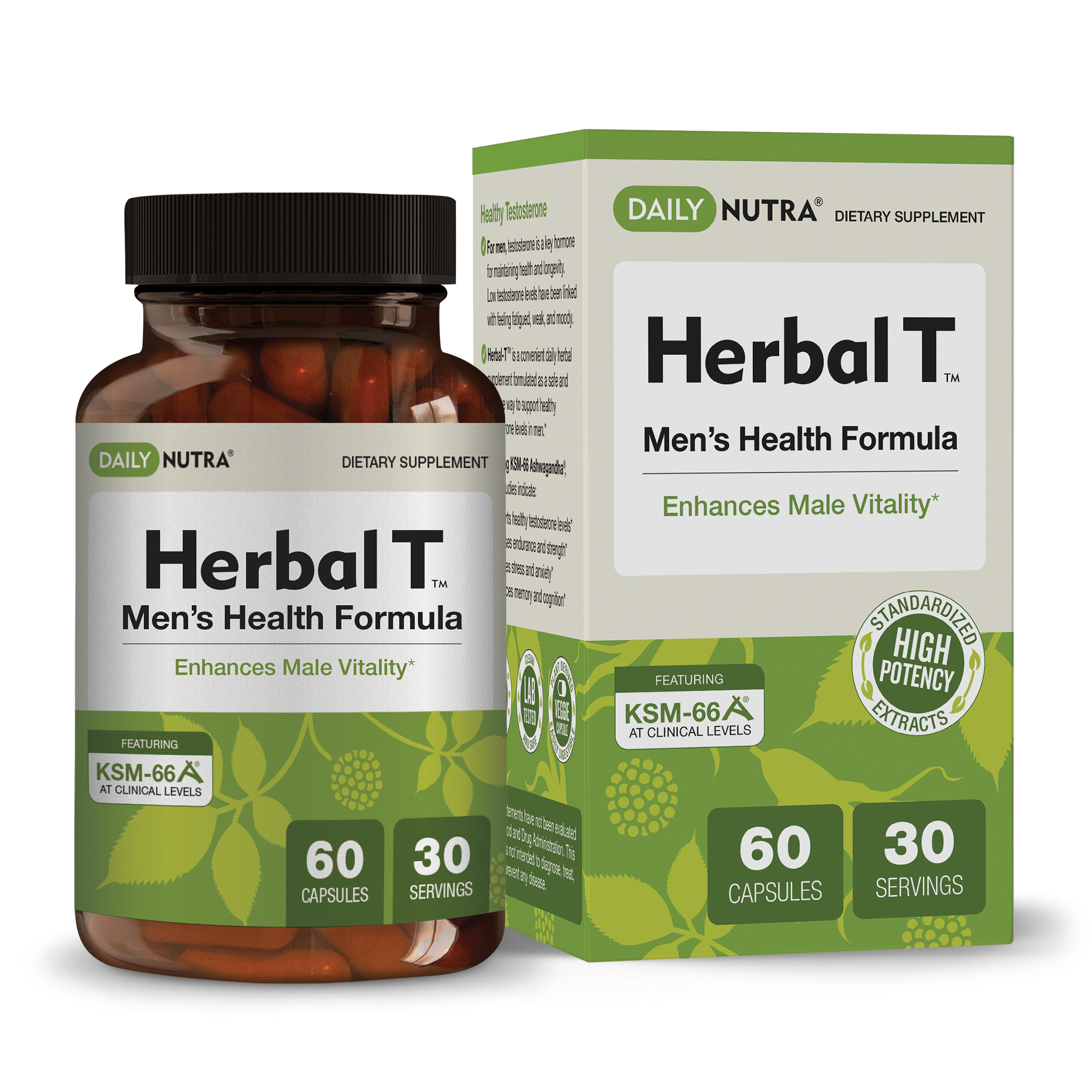 Herbal T Natural Testosterone Booster
