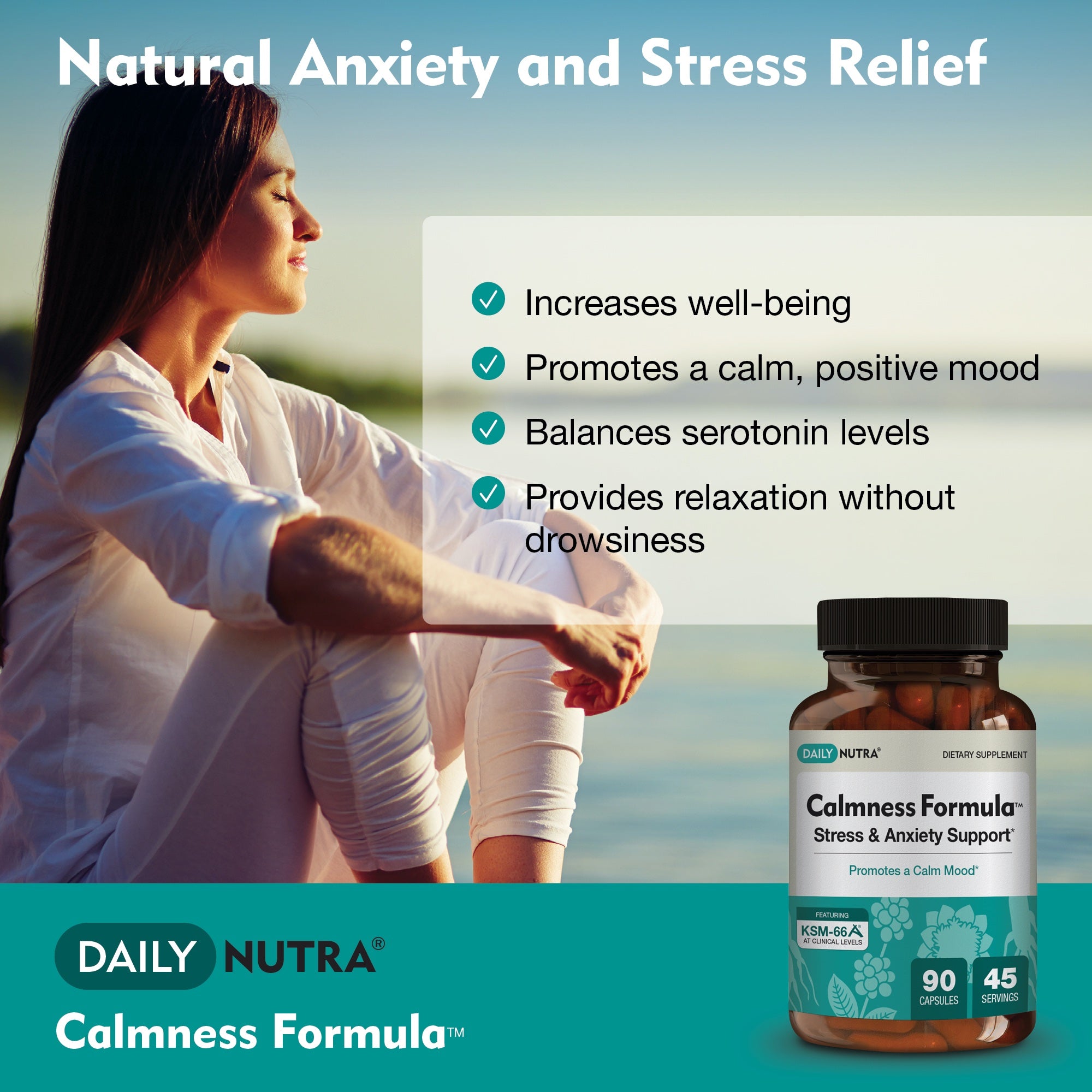 Calmness Formula Anxiety Relief - DailyNutra