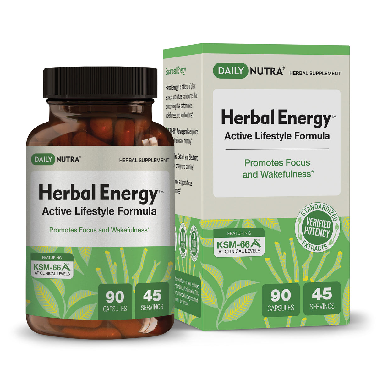 Herbal Energy Focus Formula