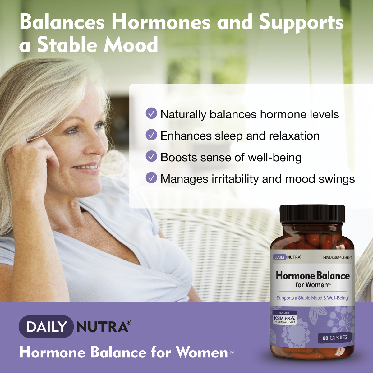 Women's online hormone balance