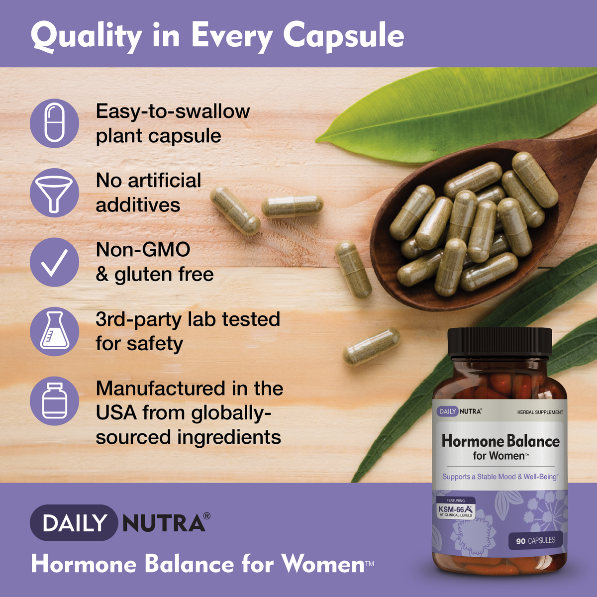 Women's top hormone balance