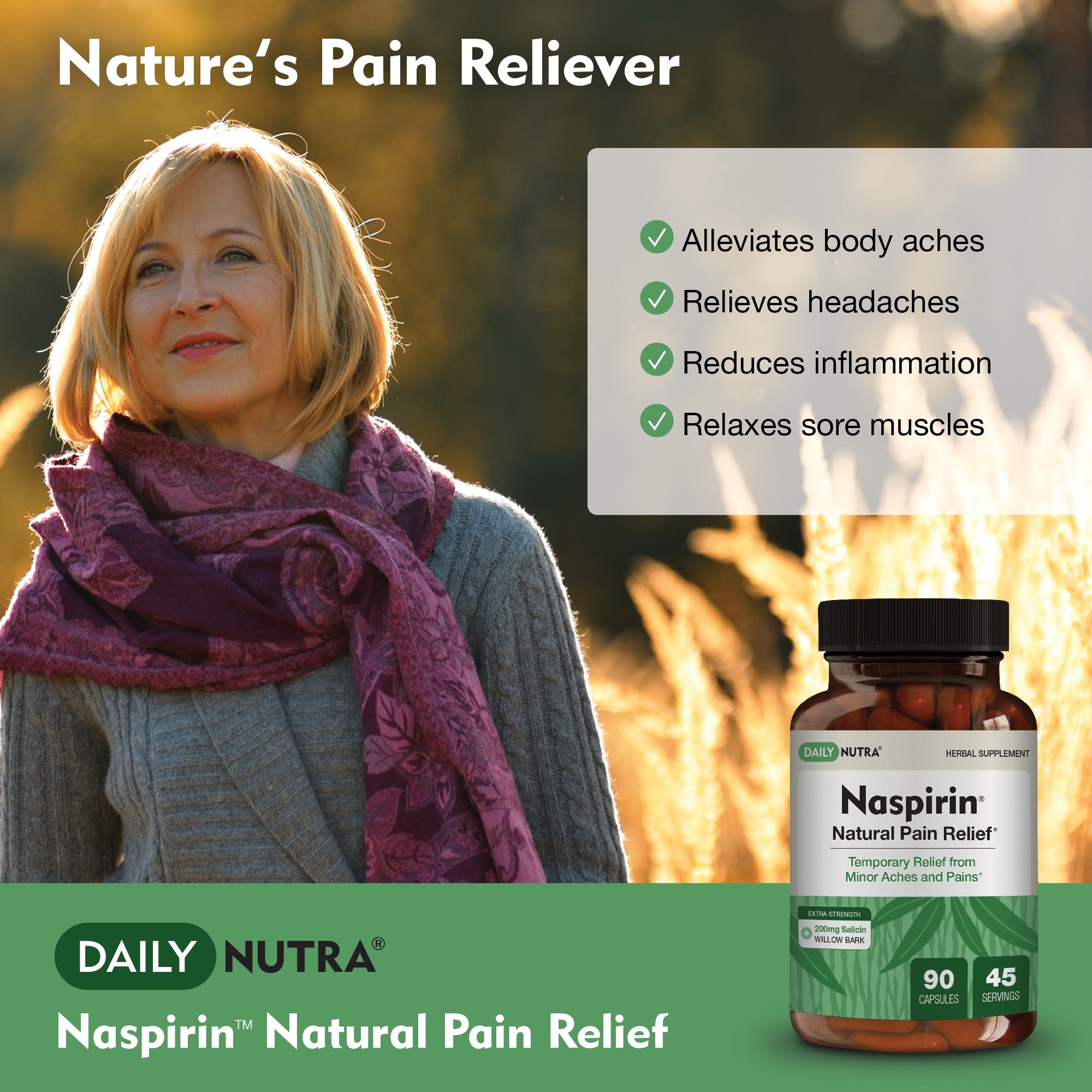 Naspirin Natural Pain Support
